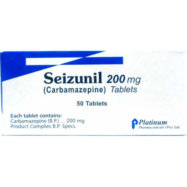 Seizunil Tablets 200mg 50s